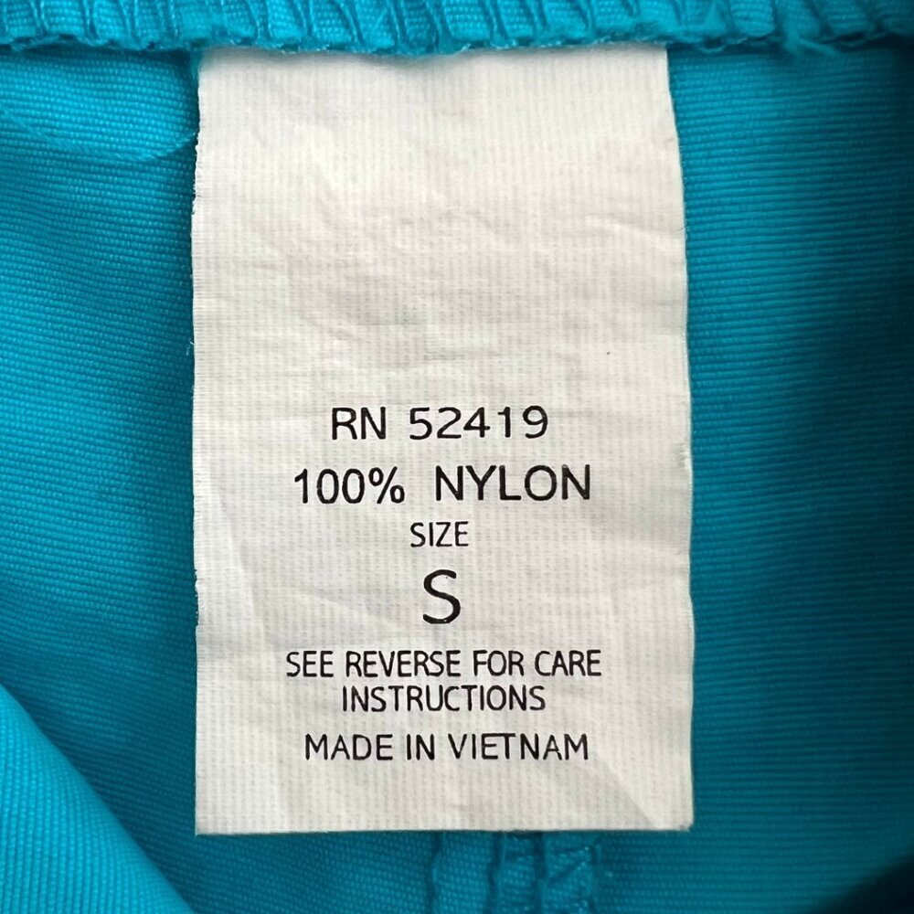 Nautica Women's Vintage Blue Surfer Swim Micro Mini Shorts - Picture 8 of 8